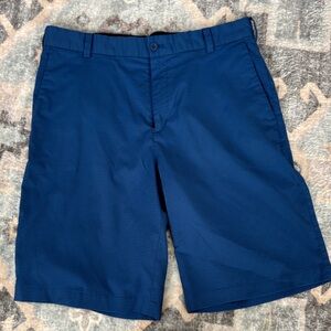 Men's Blue Striped Nike Golf Shorts